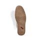 Grüne Rieker Herren Slipper 08869-54 mit einem Gummizug sowie Komfortweite G 1/2. Schuh Laufsohle.