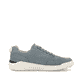 Blaue Rieker Herren Sneaker Low U1101-14 mit einer Schnürung. Schuh Innenseite.