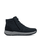 Blaue Rieker Herren Schnürstiefel 11502-14 mit wasserabweisender TEX-Membran. Schuh Innenseite.