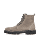 Hellbeige Rieker Herren Schnürstiefel 30414-64 aus Rauleder mit Bergsteiger-Ösen. Schuh Außenseite.