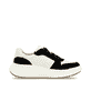Weiße Rieker Damen Sneaker Low W1700-60 mit einer super leichten Plateausohle. Schuh Innenseite.