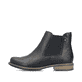 Schwarze Rieker Damen Chelsea Boots 74854-00 mit einem Reißverschluss. Schuh Außenseite.