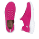 Rosane Rieker Damen Sneaker Low M5074-31 mit Gummizug sowie ultraleichter Sohle. Schuh von oben, liegend.