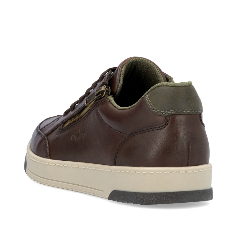 Rieker 03655-24 heren instapper bruin - Aalders Schoenmode