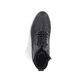 Graugrüne Rieker Damen Schnürstiefel 77431-54 mit Schnürung und Reißverschluss. Schuh Innenseite