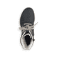 
Ozeanblaue Rieker Damen Schnürstiefel 78550-14 mit Schnürung und Reißverschluss. Schuh von oben