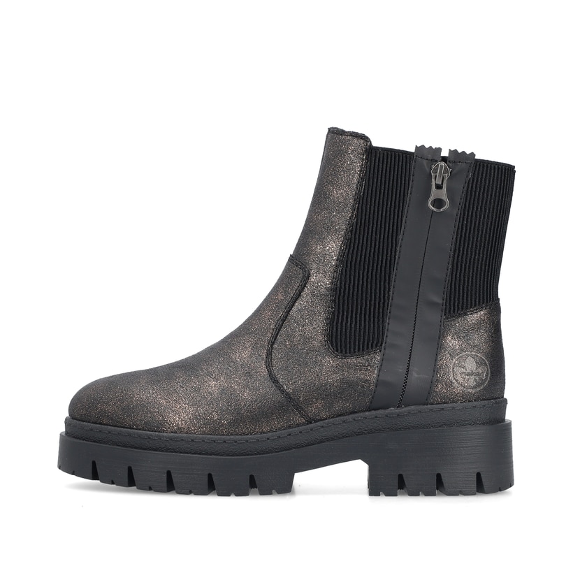 Rieker Chelsea Boots 73892, dameslaarzen, losse inlegzool