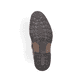 Bottes à lacets Rieker marron pour homme 13704-24 en cuir lisse. Semelle extérieure de la chaussure.