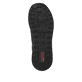 Schwarze Rieker Damen Kurzstiefel N1457-00 mit Ready2GO Schnell-Anziehfunktion. Schuh Laufsohle.