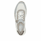 Mehrfarbige Rieker Damen Sneaker Low N8114-90 mit einem Reißverschluss. Schuh von oben.