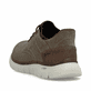 Beige Rieker Herren Slipper B6658-64 mit Ready2GO easy in Feature sowie Gummizug. Schuh von hinten.