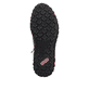 Dunkelgraue Rieker Herren Schnürschuhe 08101-45 aus Rauleder. Schuh Laufsohle.