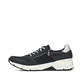 Blaue Rieker Damen Sneaker Low 48135-14 mit Reißverschluss sowie Komfortweite G. Schuh Außenseite.