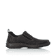 Dunkelbraune Rieker Herren Slipper 05363-25 aus Glattleder. Schuh Innenseite.