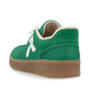 Weiße Rieker Damen Sneaker Low M5520-91 mit einer strapazierfähigen Sohle. Schuh Außenseite gespiegelt.