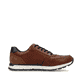 Braune Rieker Herren Sneaker Low B0503-24 mit modernen Ziernähten. Schuh Innenseite.