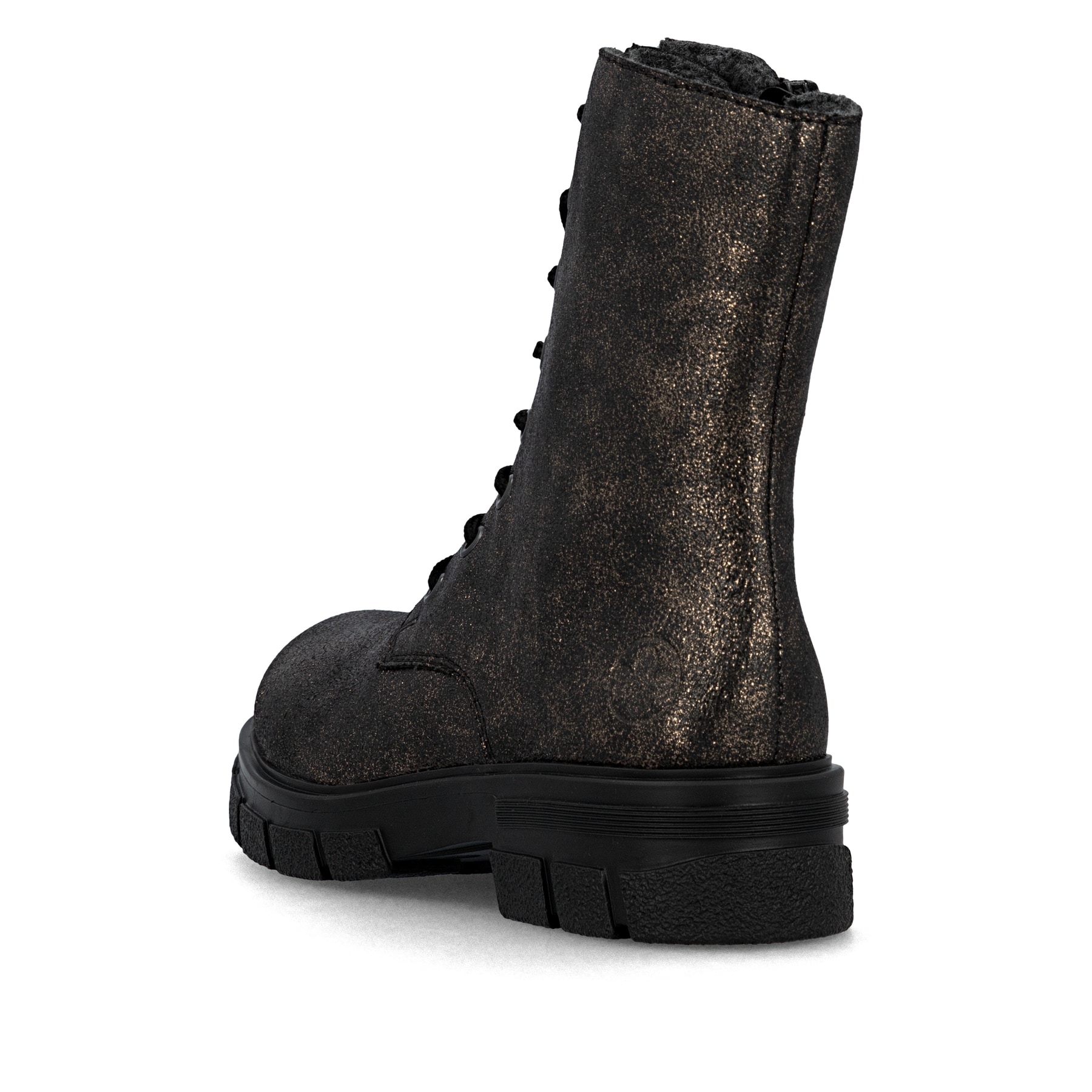 Rieker DAMES Enkellaarzen Z9120, Vrouwen Motorlaarzen,laarzen,halve laarzen,bikerlaars,vlak,Zwart (schwarz / 00),38 EU / 5 UK