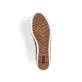 Grüne Rieker Damen Loafer 46886-52 in Löcheroptik sowie extra weicher Decksohle. Schuh Laufsohle.