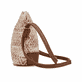 Rieker Handtasche H1510-60 in Beige mit Reißverschluss und kleinen Innenfächern. Getragen.