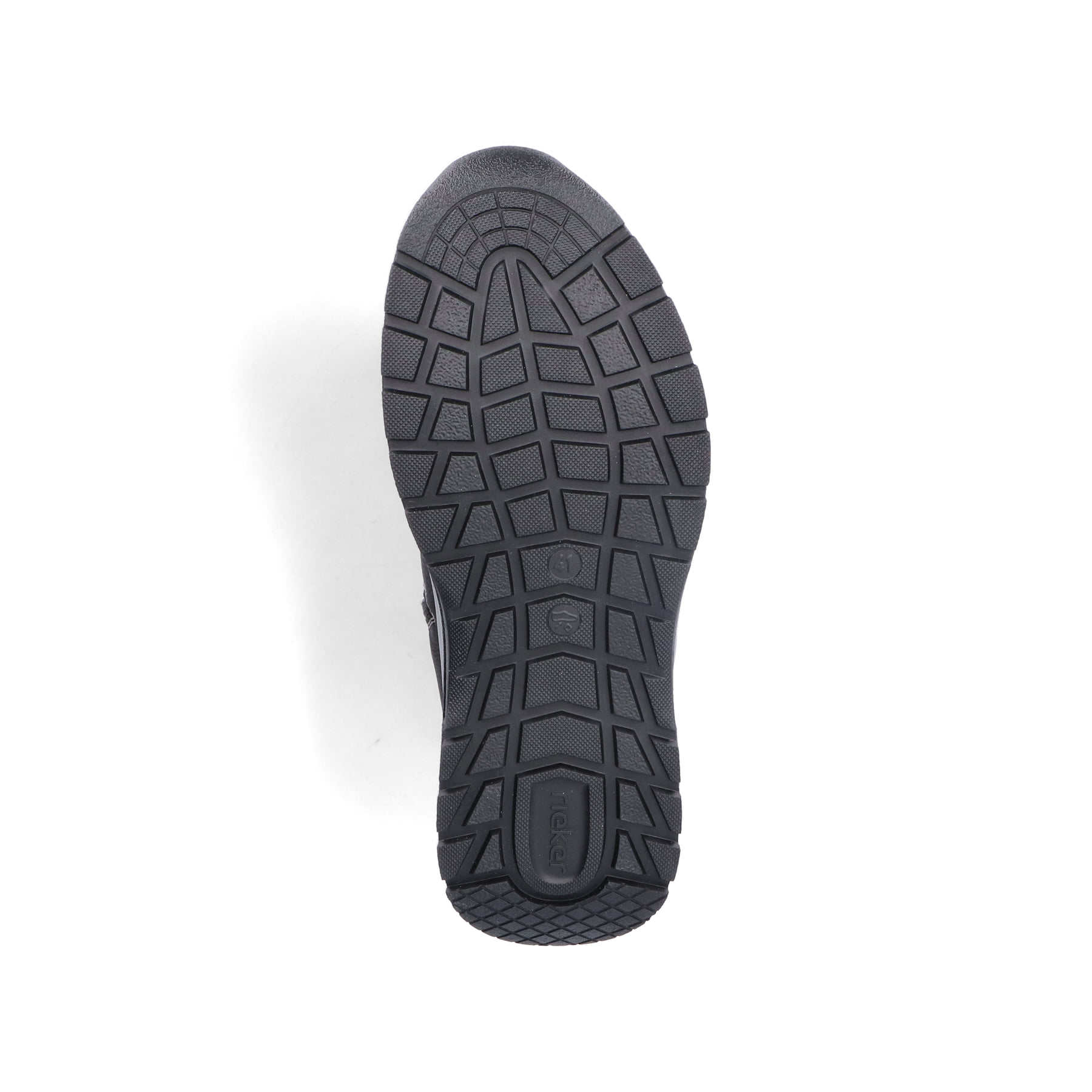 Schwarze Rieker Herren Schnürstiefel 11030-00 mit wasserabweisender TEX-Membran. Schuh Laufsohle.
