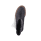 Nachtschwarze Rieker Damen Chelsea Boots 72683-00 mit einer schockabsorbierenden Sohle. Schuh Laufsohle