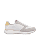 Weiße Rieker Damen Sneaker Low W0600-90 mit einer leichten und griffigen Sohle. Schuh Innenseite.