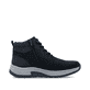 Blaue Rieker Herren Schnürstiefel 11004-14 aus Rauleder. Schuh Innenseite.