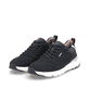 Weiße Rieker Herren Sneaker Low U0901-80 mit super leichter und flexibler Sohle. Schuh Außenseite gespiegelt.