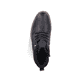 
Graphitschwarze Rieker Herren Schnürstiefel 33670-00 mit Schnürung und Reißverschluss. Schuh von oben