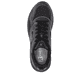 Schwarze Rieker Sport Damen Sneaker Low W4202-00. Schuh von oben.