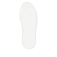 Schwarze Rieker Damen Sneaker Low W1204-01 mit einer Schnürung. Schuh Laufsohle.