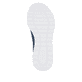 Blaue Rieker Damen Clogs M6069-10 mit Gummizug sowie einer ultraleichten Sohle. Schuh Laufsohle.
