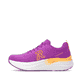 Rosa Rieker Sport Damen Sneaker Low W4101-30. Schuh Außenseite.