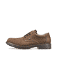
Kaffeebraune Rieker Herren Schnürschuhe B4610-22 mit Schnürung sowie einer Profilsohle. Schuh Außenseite