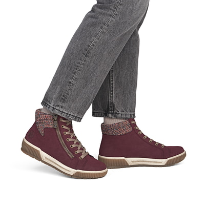 Rieker Femme Bottes à lacets
