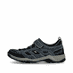 Blaue Rieker Herren Trekkingsandalen 08063-14 mit raffinierten Cut-Outs. Schuh Außenseite.