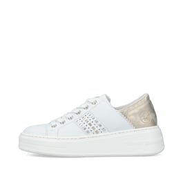 Rieker Dames Low-Top Sneaker N4258, vrouwen lage schoenen, Multi 90, 39 EU