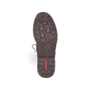 Schwarze Rieker Damen Hochschaftstiefel 94732-00 mit einem Reißverschluss. Schuh Laufsohle.