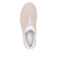 Rosane Rieker Damen Sneaker Low M1910-31 mit einer Schnürung. Schuh von oben.
