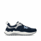 Blaue Rieker Herren Sneaker Low U1305-14 mit Schnürung sowie abgesetztem Logo. Schuh Innenseite.