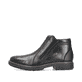 Schwarze Rieker Herren Kurzstiefel 33160-00 mit wasserabweisender TEX-Membran. Schuh Außenseite.