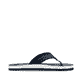 Blaue Rieker Herren Zehentrenner 20151-15 mit der Komfortweite G. Schuh Innenseite.