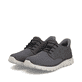 Mocassins Rieker gris pour homme B6658-42 avec fonction easy in Ready2GO. Chaussures inclinées sur le côté.