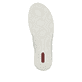 Grüne Rieker Damen Schnürschuhe 52518-52 in Löcheroptik. Schuh Laufsohle.