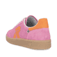 Rosane Rieker Damen Sneaker Low W2200-31 mit Schnürung sowie abriebfester Sohle. Schuh von hinten.