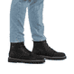 Schwarze Rieker Herren Schnürstiefel 30424-00 aus Rauleder. Schuh am Fuß.
