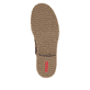 Bottes à lacets Rieker rouges pour femmes 73500-30. Semelle extérieure de la chaussure.