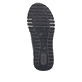 Dunkelblaue Rieker Damen Sneaker Low 49010-14 aus Rauleder mit Reißverschluss. Schuh Laufsohle.