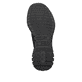 Pazifikblaue Rieker Damen Clogs M5090-14 mit ultra leichter und flexibler Sohle. Schuh Außenseite gespiegelt.