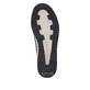 Schwarze Rieker Damen Sneaker High W0164-00 mit leichter und griffiger Sohle. Schuh Laufsohle.